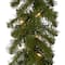 9' x 10" Pre-lit North Valley® Spruce Artificial Christmas Garland with 50 Battery Operated Dual LED Lights